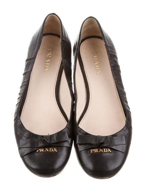 prada ballerina flat women& 39|Prada Ballet Flats .